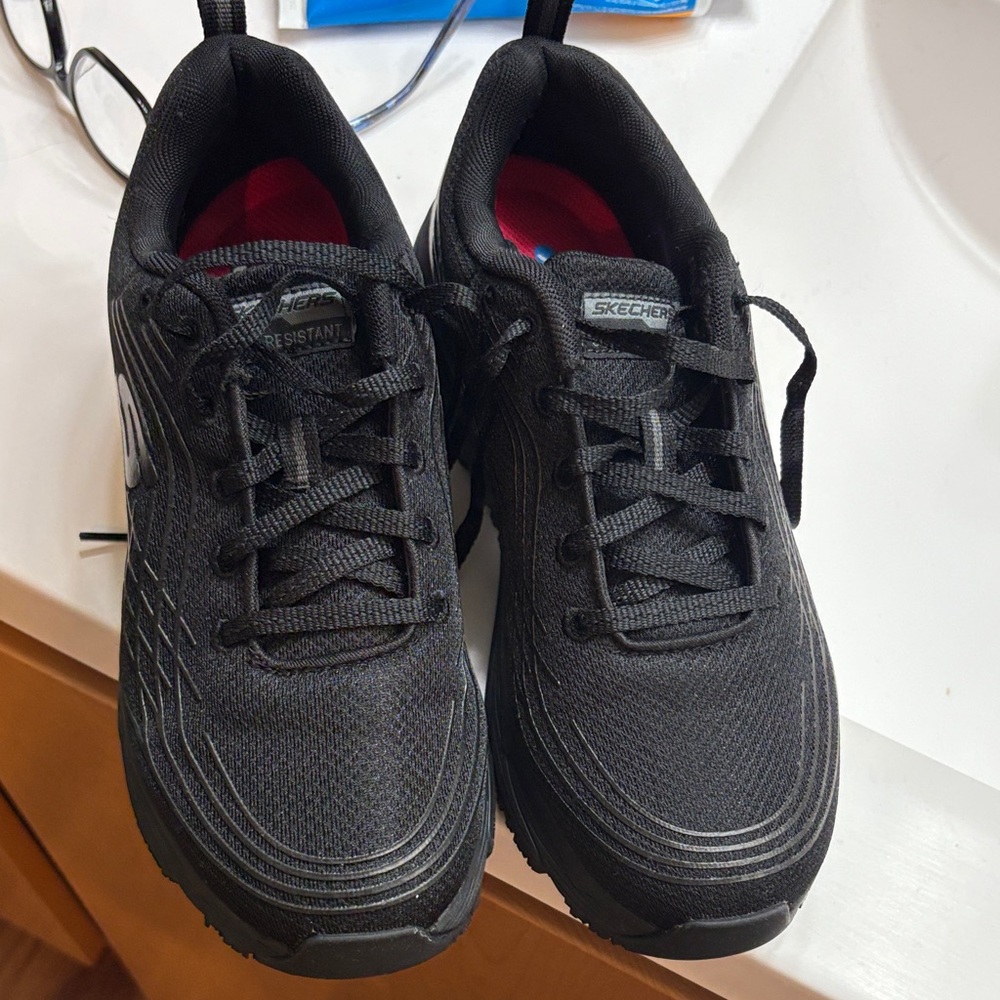 Skechers Men's Black Athletic Sneakers